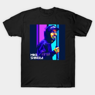 Mike Shinoda stylish WPAP Pop Art Illustration T-Shirt